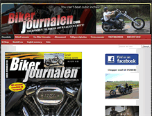 Tablet Screenshot of bikerjournalen.no